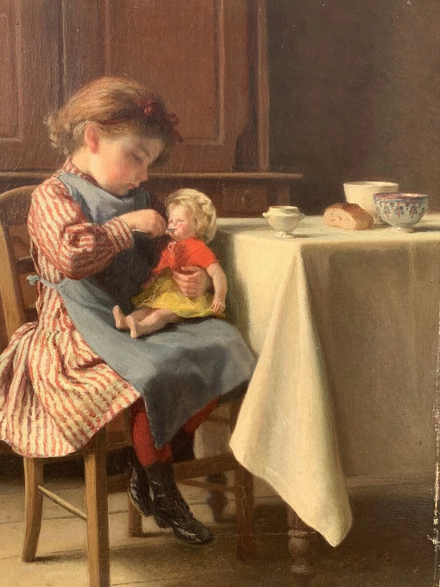 André - Henri Dargelas, Colazione alla bambola